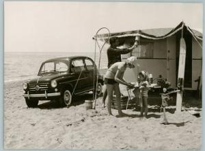 Famiglia in spiaggia